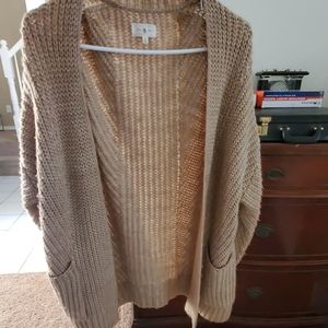 Lou & Gray light brown sweater.